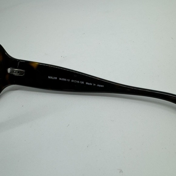 Maui Jim Nalani MJ295-10 Brown Tortoise‎ Sunglasses Frame 61-16-126 Japan H10795